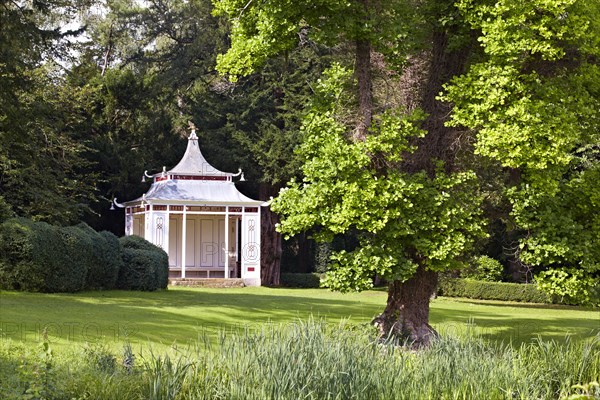 Chinese Temple, Wrest Park Gardens, Silsoe, Bedfordshire, c1980-c2017