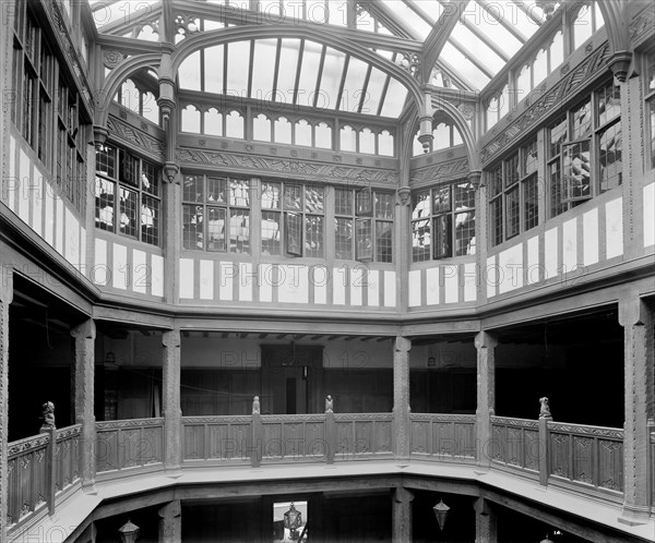 Liberty and Co department store, Regent Street, London, 1924