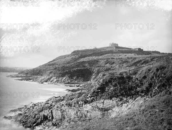 Pendennis Castle, Falmouth, Cornwall, c1860-c1922