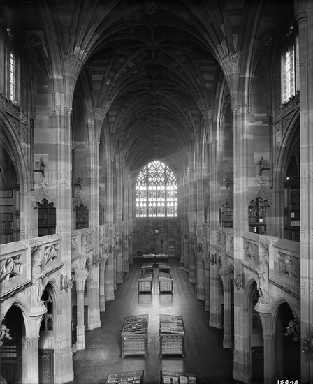 John Rylands Library, Deansgate, Manchester, 1900