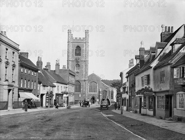 Hart Street, Henley-on-Thames, Oxfordshire, 1890