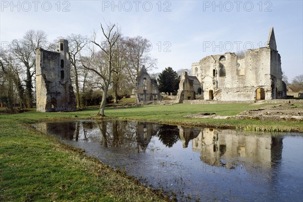 Minster Lovell Hall, Oxfordshire, c1980-c2017