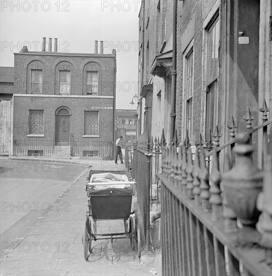 Swedenborg Square, Stepney, London, c1945-c1960