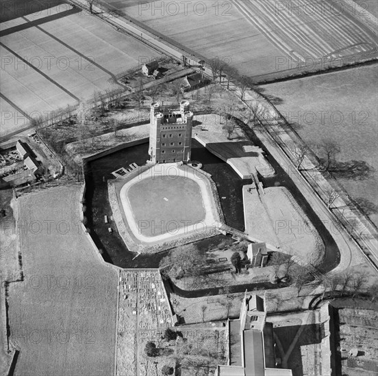 Tattershall Castle, Lincolnshire, 1951