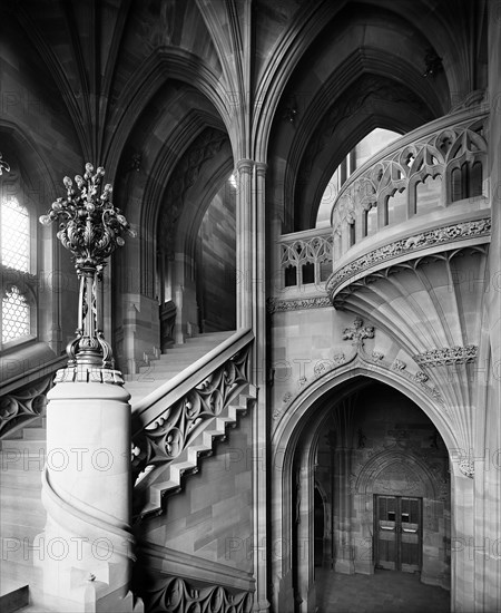 John Rylands Library, Deansgate, Manchester, 1900