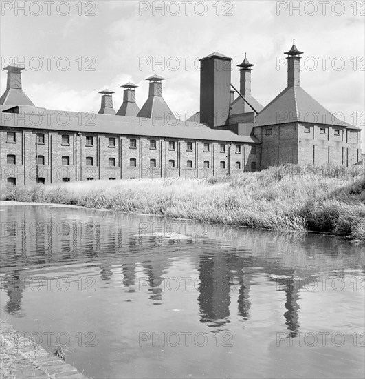 Langley Maltings, Western Road, Langley, West Midlands, 1956