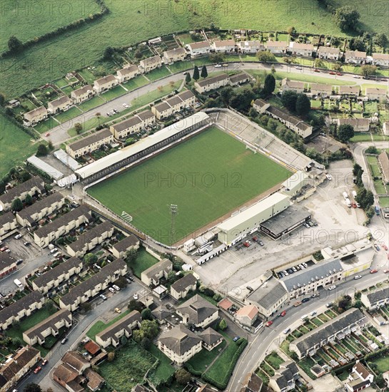 Twerton Park, Bath, Somerset, 1992