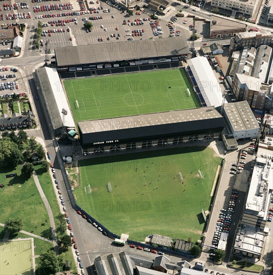 Portman Road, Ipswich, Suffolk, 1992