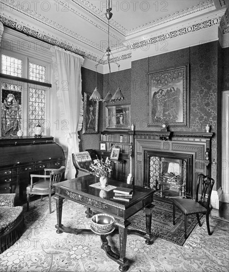 Library, Holmestead, North Mossley Hill Road, Liverpool, Merseyside, 1901