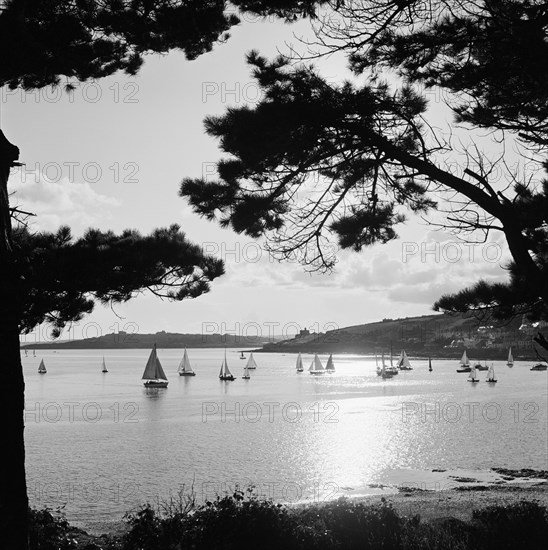 St Mawes Harbour, Cornwall, c1950-c1965