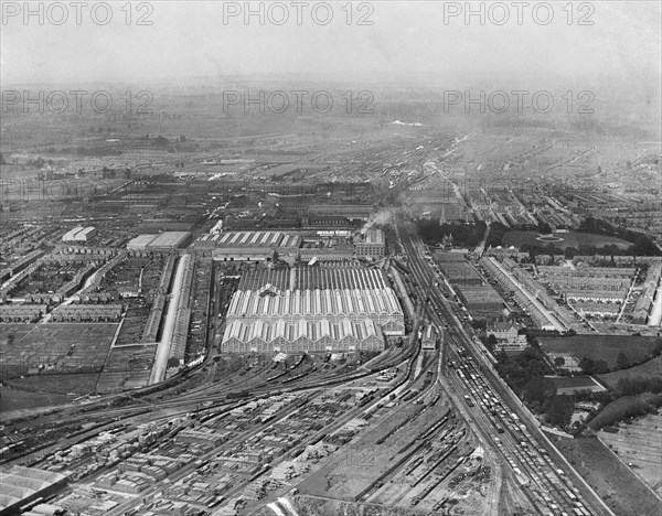 Great Western Railway Works, Swindon, Wiltshire, 1920