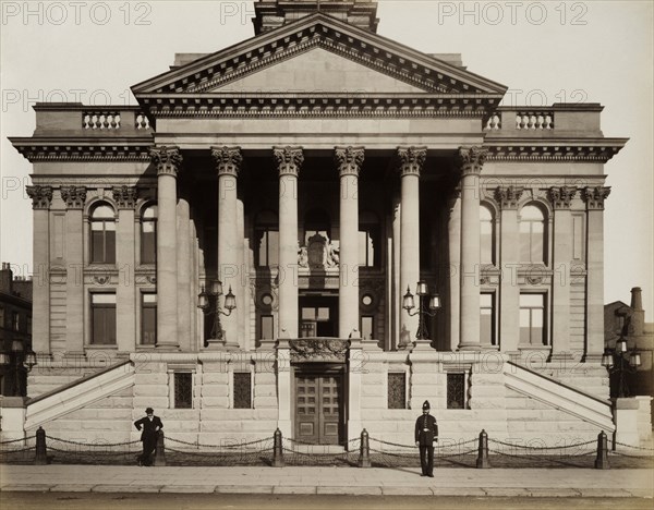 Birkenhead Town Hall, Hamilton Square, Birkenhead, Merseyside, 1888