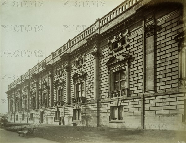 Nottingham Castle, Nottinghamshire, 1885