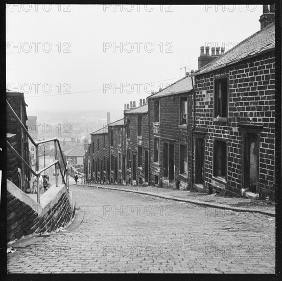 Healey Wood Road, Burnley, Lancashire, c1966-c1974