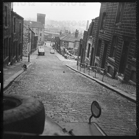 Healey Wood Road, Burnley, Lancashire, c1966-c1974