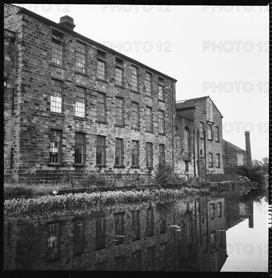 Airedale Mills, Crossflatts, Bingley, Bradford, West Yorkshire, c1966-c1974