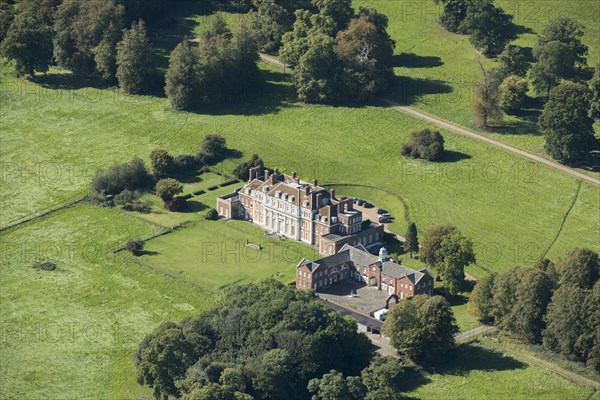 House and stable court, Waldershare Park, Kent, 2017