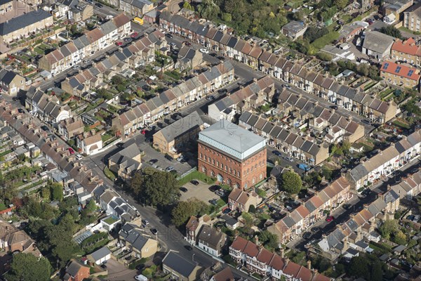 Water tower of Ramsgate Water Works, Kent, 2017