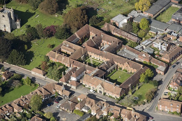 The medieval College of St Gregory and St Martin at Wye, Kent, 2017