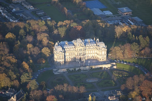 Bowes Museum and associated public park and garden, Barnard Castle, County Durham, 2013