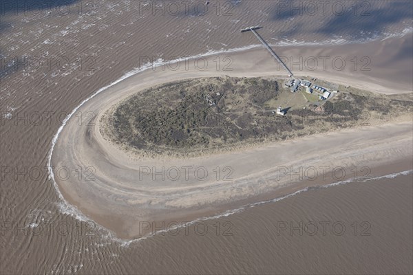 Coastal battery and nature neserve, Spurn Point, East Riding of Yorkshire, 2014