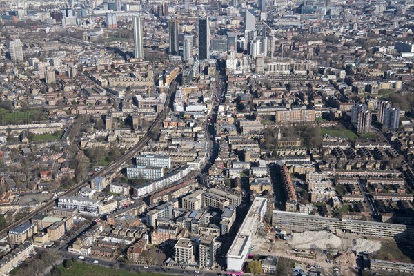 Walworth Road and the new Heritage Action Zone, Walworth, London, 2018