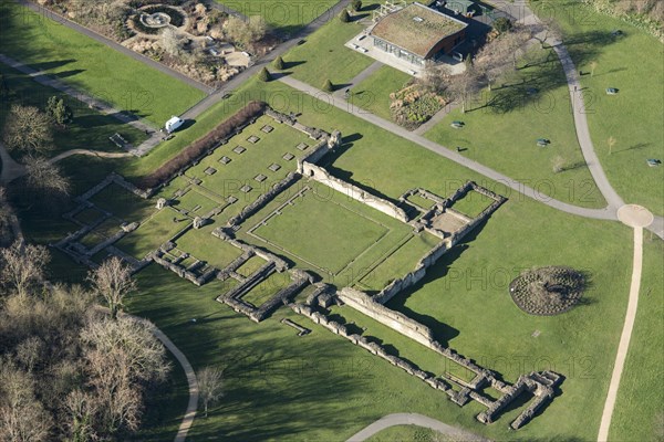 Ruins of Lesnes Abbey, Bexley, London, 2018