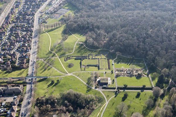 Ruins of Lesnes Abbey, Bexley, London, 2018