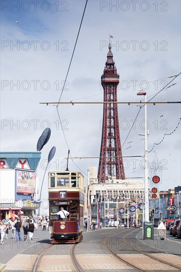 Promenade, Blackpool, Lancashire, 2017