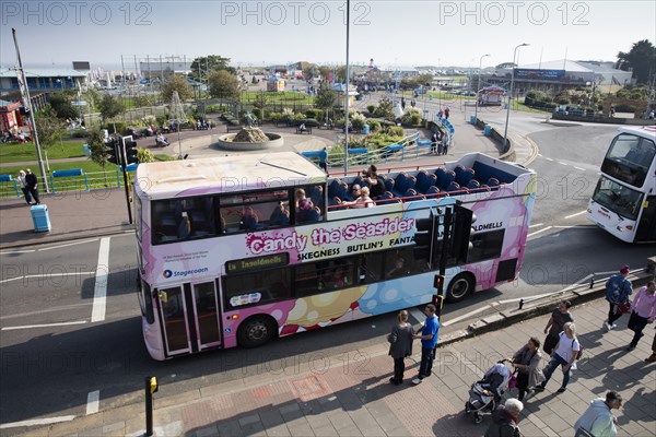 Compass Gardens, Tower Esplanade, Skegness, Lincolnshire, 2017