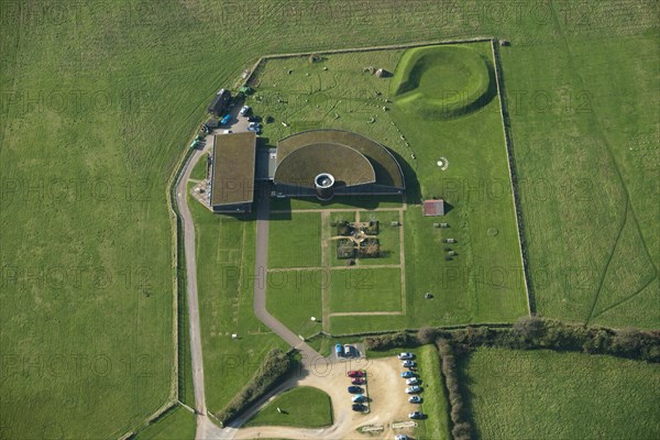 Museum and open air theatre, Brading Roman Villa, Isle of Wight, 2014