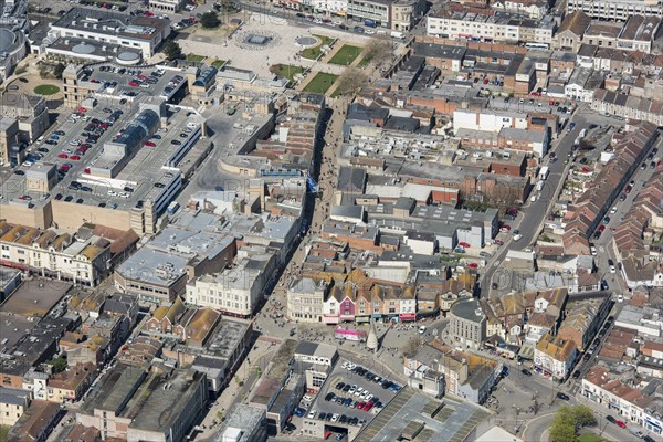 Town centre, Weston Super Mare, Somerset, 2018