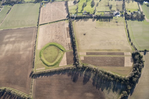 Norsebury Ring univallate Iron Age hillfort, Hampshire, 2018