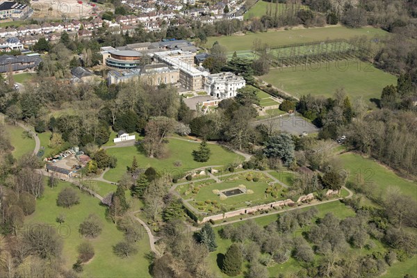 North London Collegiate School, surrounding park and gardens, Canons Park, Harrow, London, 2018