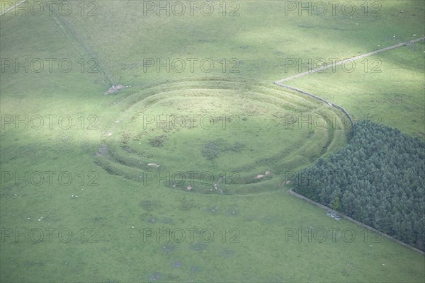 Camp Hill defended settlement, Northumberland, 2014