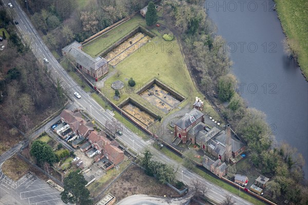 Coniscliffe Road waterworks, Darlington, Durham, 2018