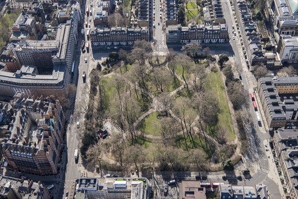 Russell Square Gardens, Bloomsbury, London, 2018