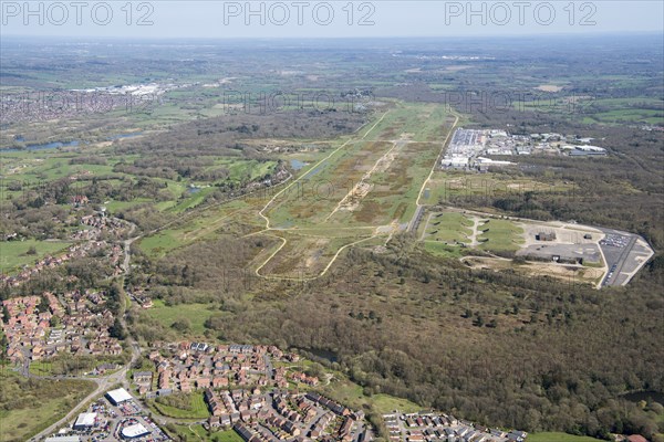 Former Greenham Common Airbase, Newbury, West Berkshire, 2018