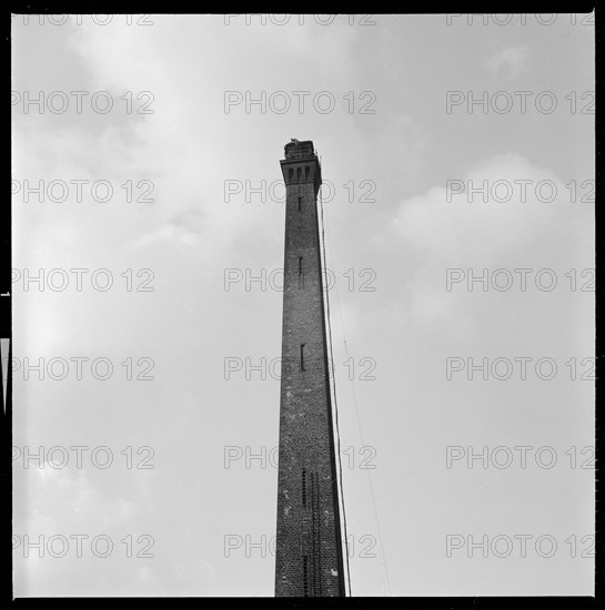 Chimney of Salt's Mill, Victoria Road, Saltaire, Shipley, Bradford, West Yorkshire, 1966-1974