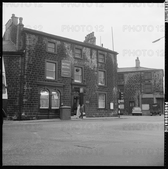 Mitre Hotel, Accrington Road, Burnley, Lancashire, 1966-1974