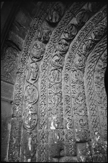 St Mary and St Aldhelm's Abbey Church, Market Cross, Malmesbury, Wiltshire, c1955-1980