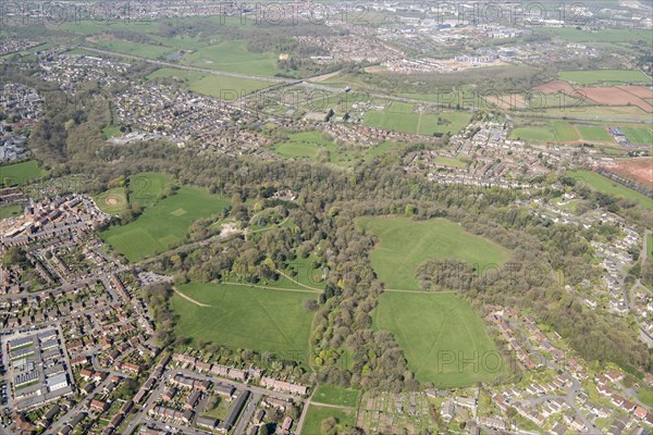 Landscape park at Oldbury Court Estate, Bristol, 2018