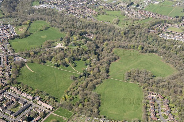 Landscape park at Oldbury Court Estate, Bristol, 2018