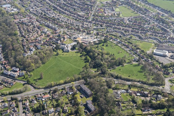 Royal Victoria Park and Repton Hall, Brentry, Bristol, 2018