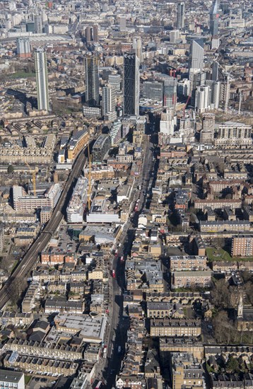 Walworth Road and the Walworth Heritage Action Zone, Walworth, London, 2018