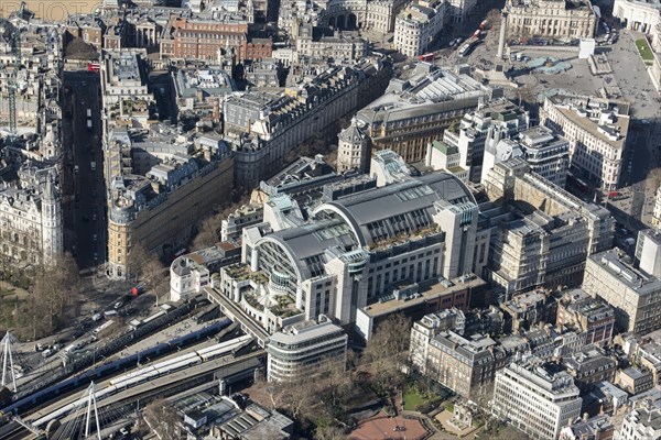 Charing Cross Station, Westminster, London, 2018