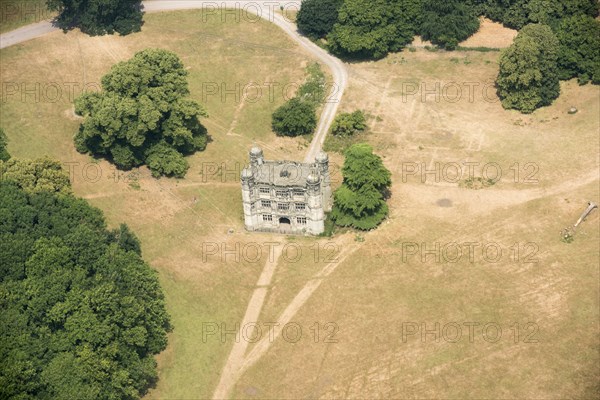 Elizabethan gatehouse, Tixall, Staffordshire, 2018