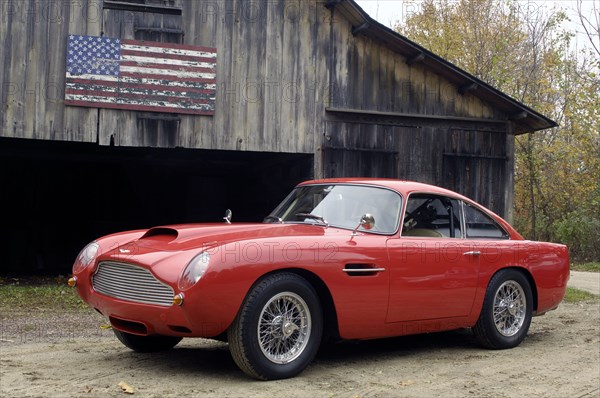 Aston Martin DB4 GT by Touring 1960. Artist: Simon Clay.