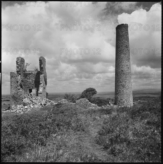 Wheal Jenkin Mine, Caradon Hill, Minions, Linkinhorne, Cornwall, 1967-1970