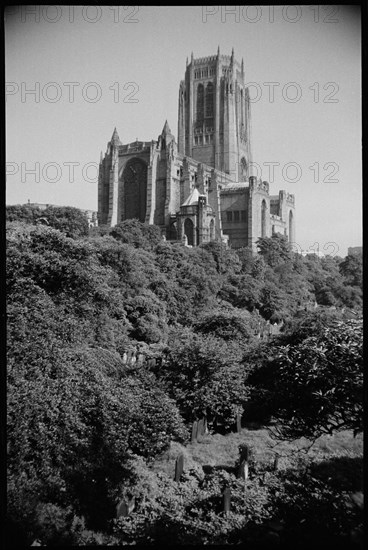 Cathedral Church of Christ, Liverpool, Merseyside, c1955-c1980